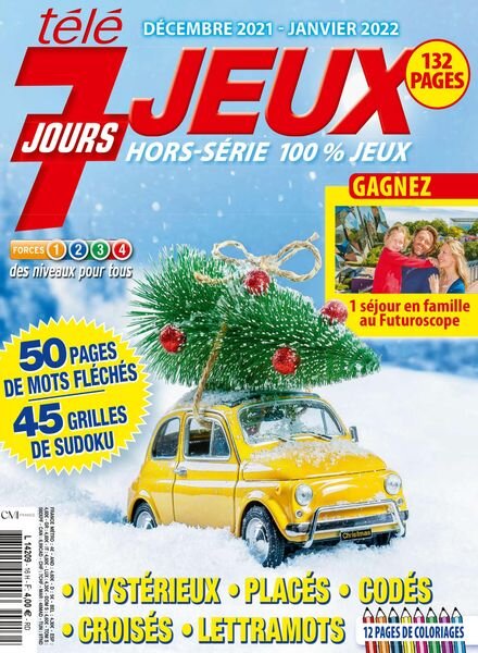 Tele 7 Jours Jeux – Hors-Serie N 16 – Decembre 2021 – Janvier 2022 Cover