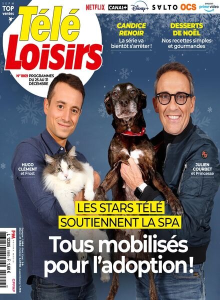 Tele Loisirs – 20 Decembre 2021 Cover