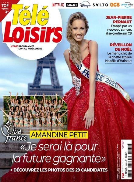 Tele Loisirs – 29 Novembre 2021 Cover
