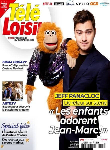 Tele Loisirs – 6 Decembre 2021 Cover
