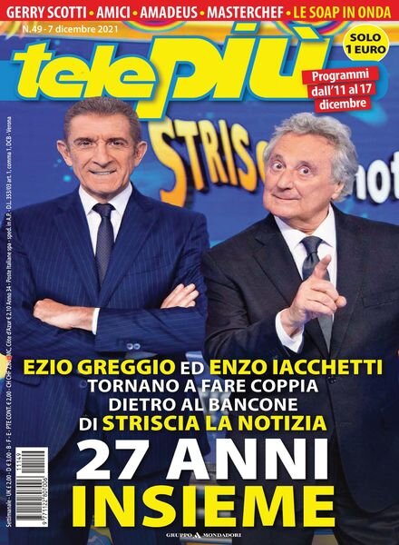 Telepiu – 07 dicembre 2021 Cover