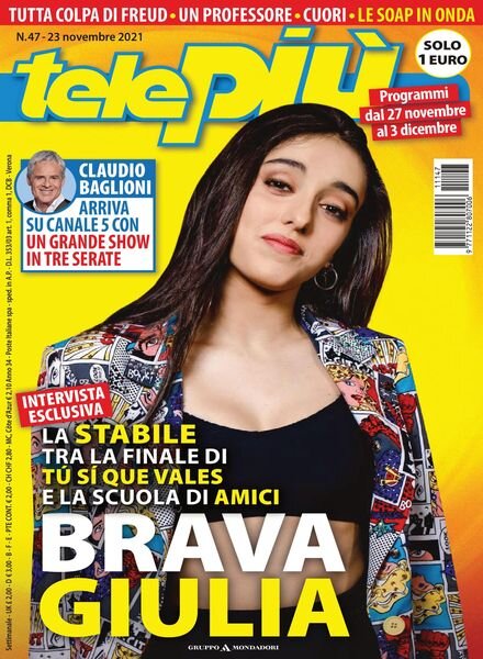 Telepiu – 23 novembre 2021 Cover