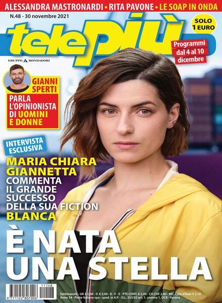 Telepiu – 30 novembre 2021 Cover