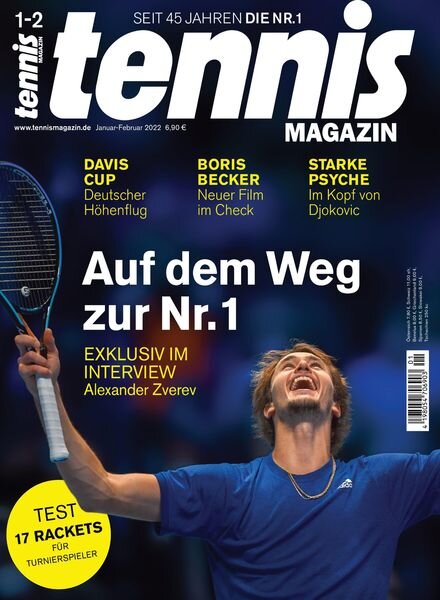 tennis Magazin – Januar 2022 Cover