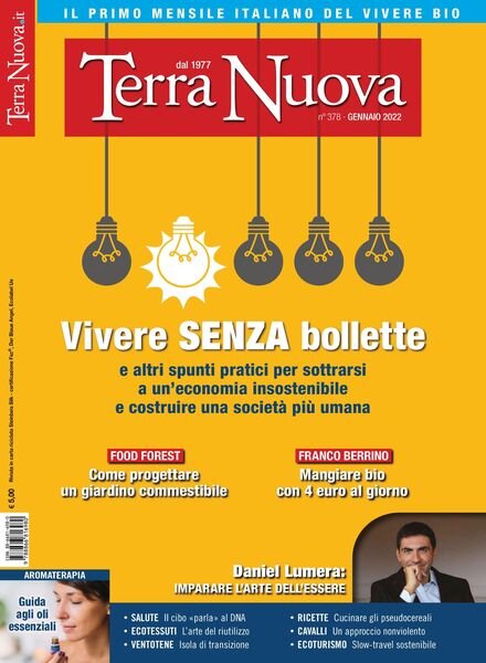Terra Nuova – gennaio 2022 Cover