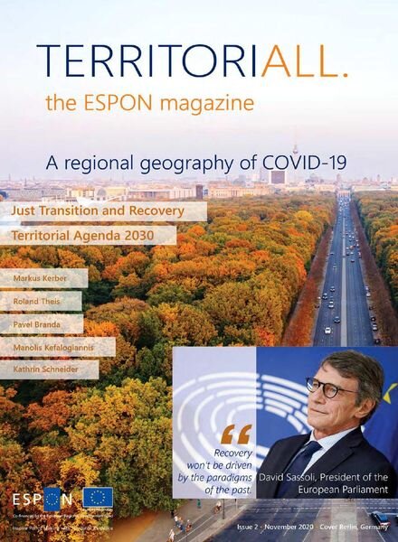 TerritoriALL – A regional geography of COVID-19 – 17 November 2020 Cover