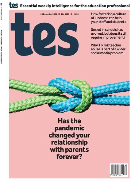 TES Magazine – 10 December 2021 Cover