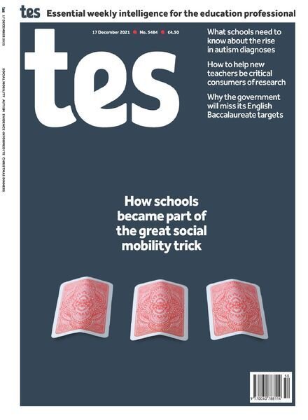 TES Magazine – 17 December 2021 Cover