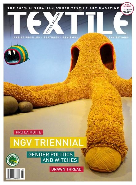 Textile Fibre Forum – Issue 144 – December 2021 Cover