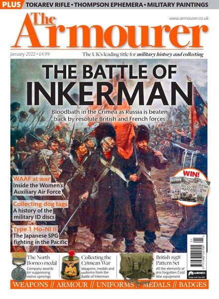 The Armourer – January 2022 Cover