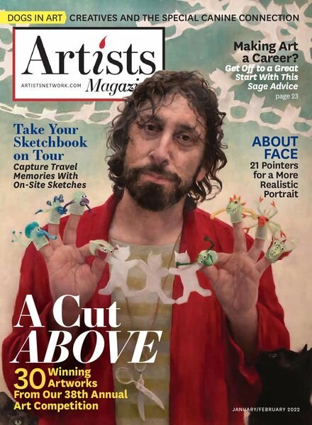 The Artist’s Magazine – January 2022 Cover
