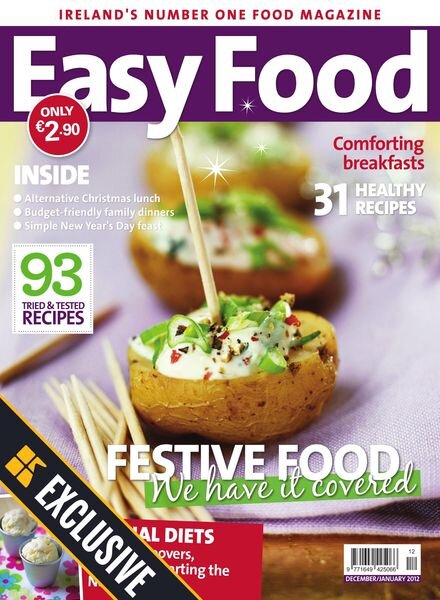 The Best of Easy Food – December 2021 Cover