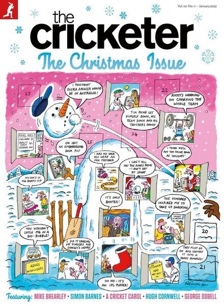 The Cricketer Magazine – January 2022 Cover