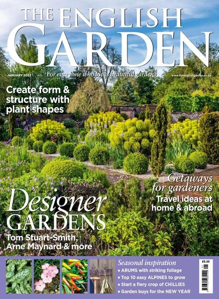 The English Garden – January 2022 Cover