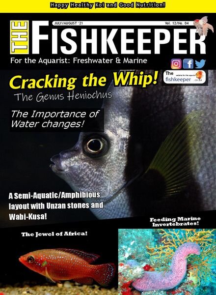 The Fishkeeper – July-August 2021 Cover