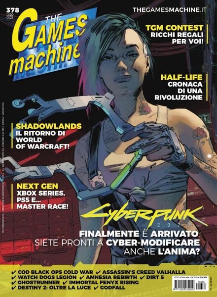 The Games Machine – Dicembre 2020 – Gennaio 2021 Cover
