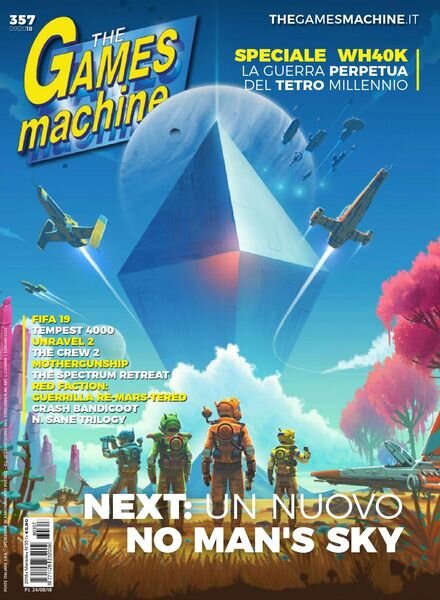 The Games Machine – N 357 – Settembre 2018 Cover