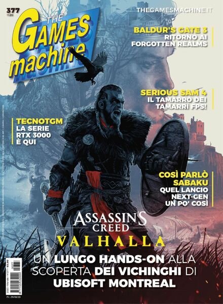 The Games Machine – Novembre 2020 Cover