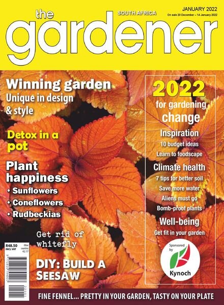 The Gardener South Africa – January 2022 Cover