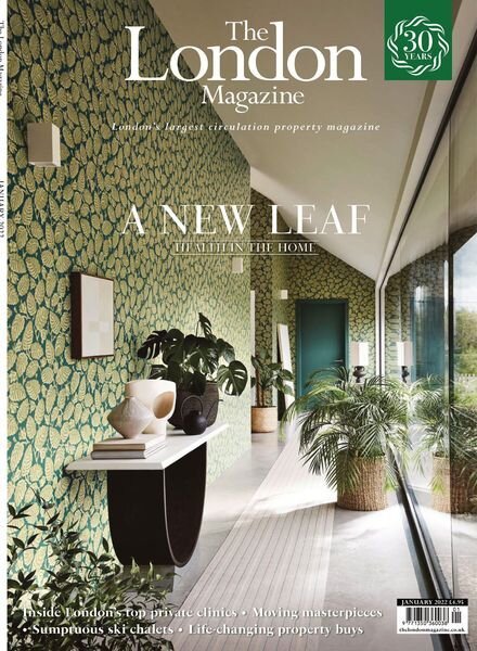 The London Magazine – December 2021 Cover