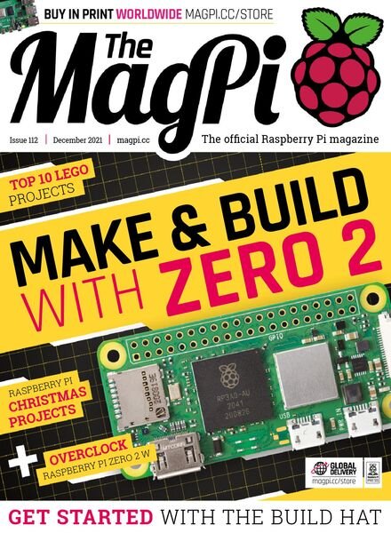 The MagPi – 01 December 2021 Cover