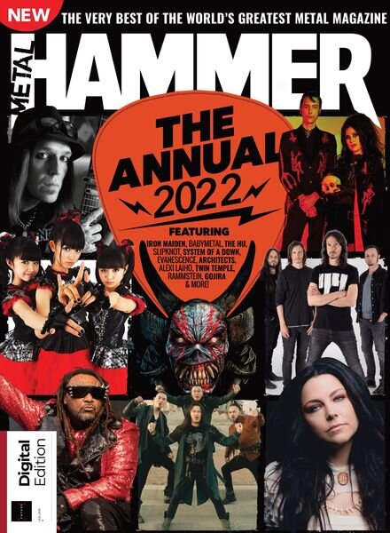 The Metal Hammer Annual – December 2021 Cover