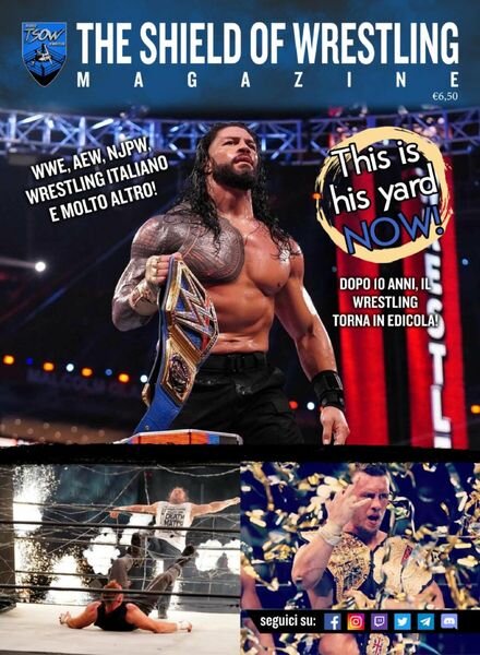 The Shield of Wrestling – Aprile 2021 Cover