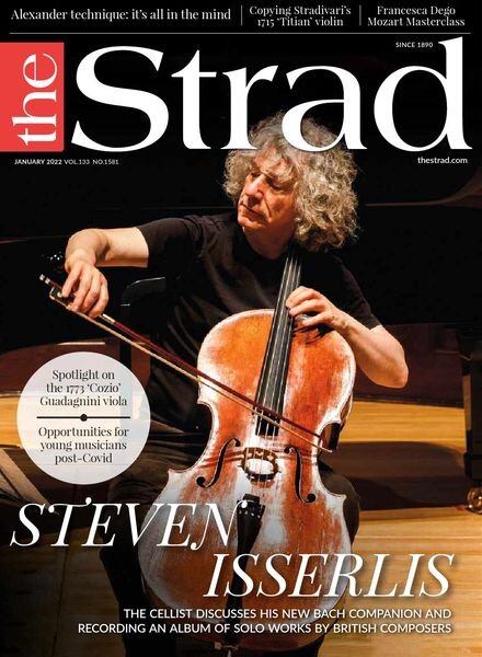 The Strad – January 2022 Cover