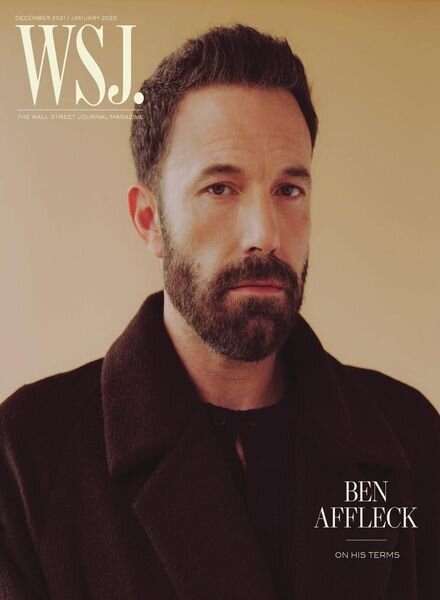 The Wall Street Journal Magazine – December 2021-January 2022 Cover