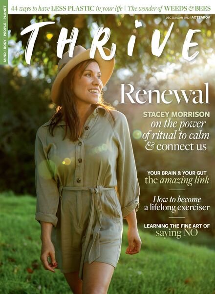 Thrive – December 2021 Cover