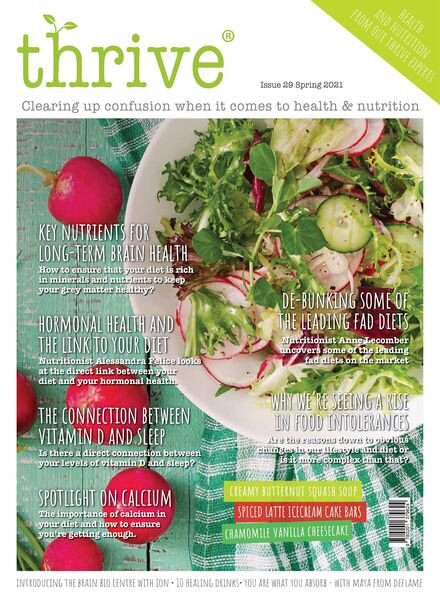 Thrive Magazine – February 2021 Cover