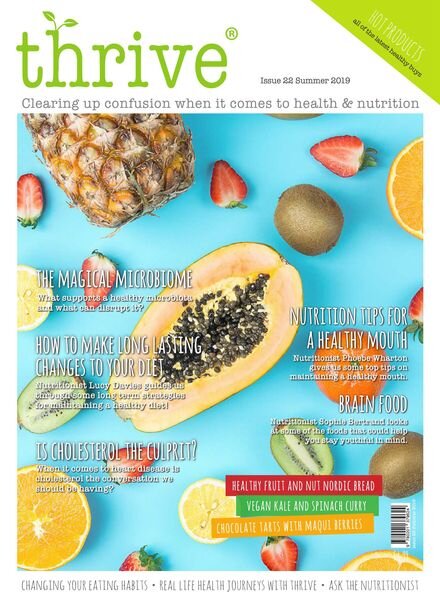 Thrive Magazine – June 2019 Cover