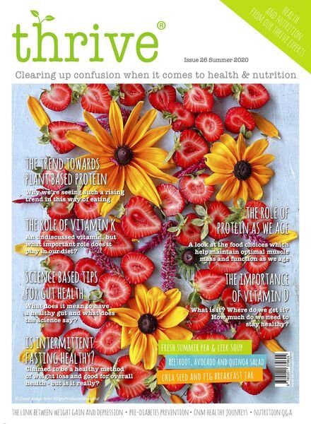 Thrive Magazine – June 2020 Cover