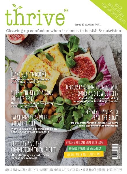 Thrive Magazine – September 2021 Cover