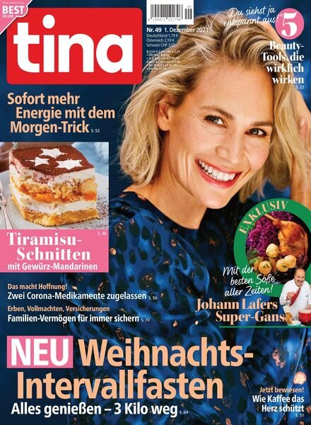 tina – 01 Dezember 2021 Cover