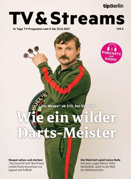 tipBerlin TV & Streams – 07 Dezember 2021 Cover
