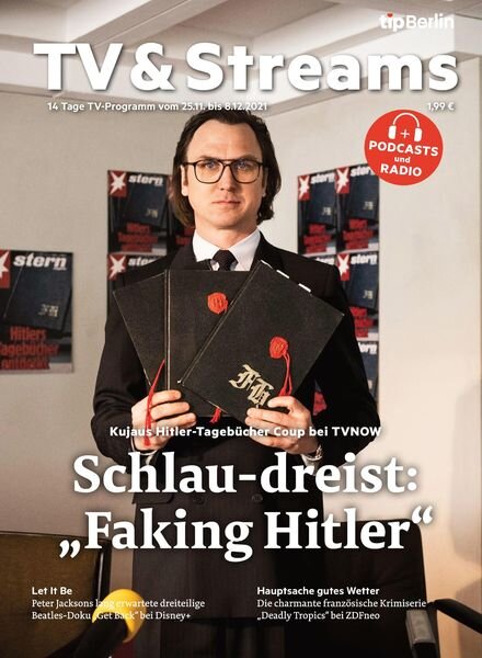 tipBerlin TV & Streams – 25 November 2021 Cover