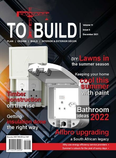 To Build – Volume 11 Issue 4, December 2021 Cover