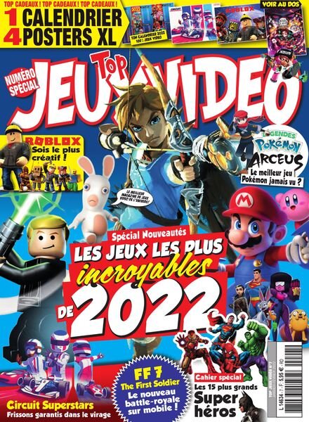 Top Jeux Video – Janvier-Fevrier 2022 Cover