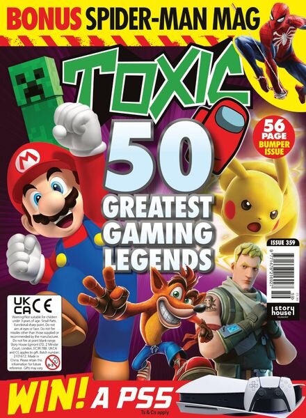 Toxic – 08 December 2021 Cover