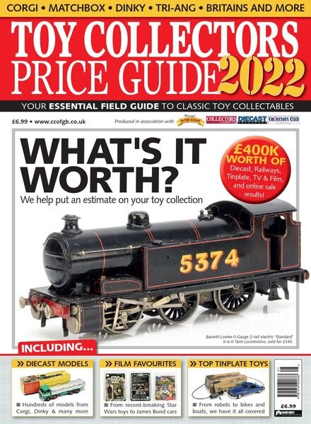 Toy Collectors Price Guide 2022 Cover