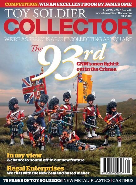 Toy Soldier Collector International – April-May 2018 Cover