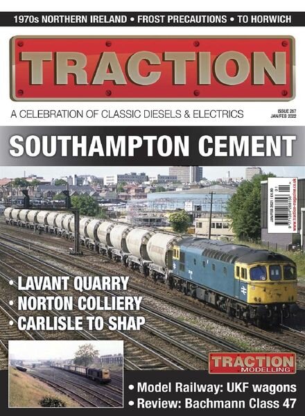 Traction – Issue 267 – January-February 2022 Cover