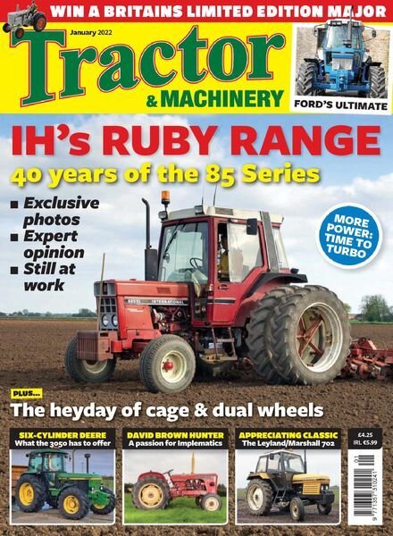 Tractor & Machinery – January 2022 Cover