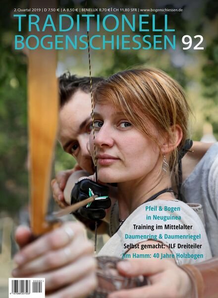 Traditionell Bogenschiessen – Mai 2019 Cover