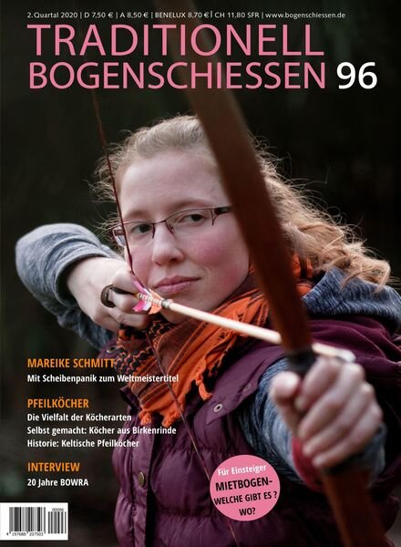 Traditionell Bogenschiessen – Mai 2020 Cover