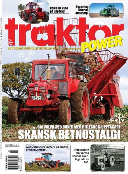Traktor Power – 29 november 2021 Cover