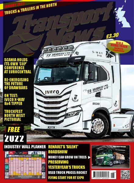 Transport News – January 2022 Cover
