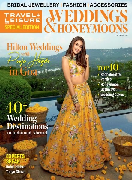 Travel+Leisure India & South Asia – Weddings and Honeymoons 2021-2022 Cover