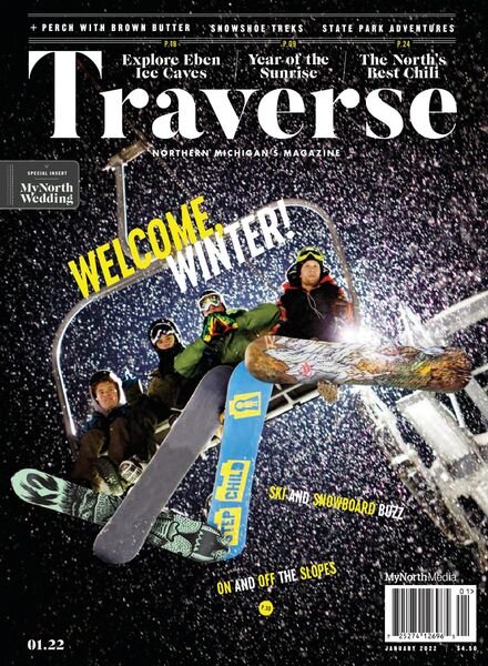 Traverse Northern Michigan’s Magazine – January 2022 Cover